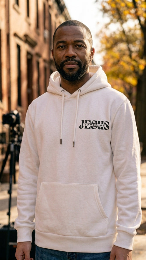 John 3:16 Cross Hoodie — Jesus Saved Me